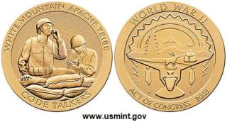 Medallas White Mountain Apache Tribe