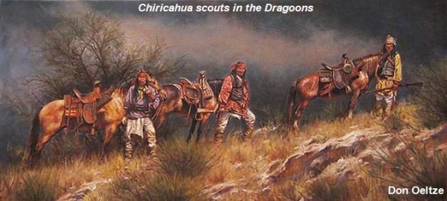 Chiricahua scouts in the Dragoons - Don Oelze