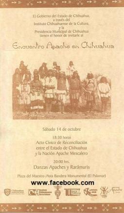 Encuentro Apache en Chihuahua