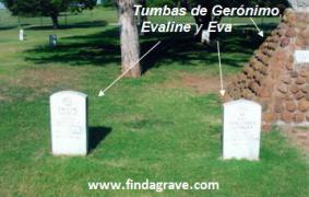 Tumbas de Gerónimo, Evaline y Eva